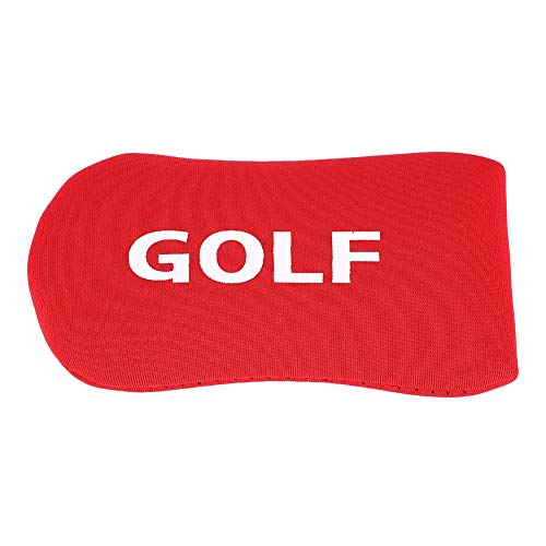 VGEBY1 Golf Putter Cover, Nylon Golf Putter Cover Club Headcover Funda Protectora Funda para la Cabeza Accesorio para Golf (Rojo)