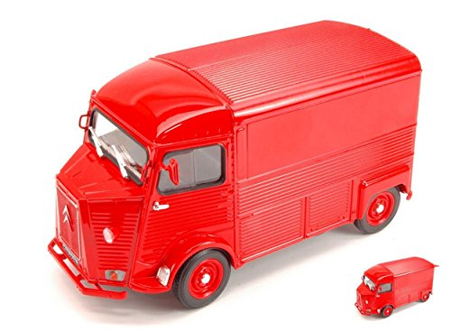 Welly Model Compatible con Citroen HY Type 1962 Red 1:24 DIECAST WE4019R
