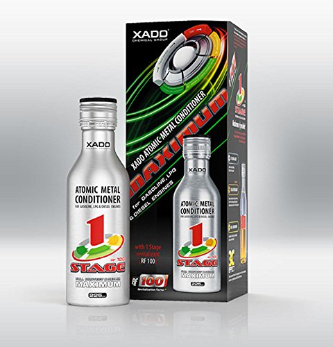 XADO, aditivo para Aceite de Motor. Protege el Motor, restaura Las Superficies y actúa contra el Desgaste. Acondicionador Molecular con Revitalizant® 1 Stage Maximum (para 5L de Aceite)