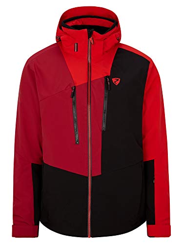 Ziener Chaqueta de esquí para hombre Tebulo / chaqueta de snowboard | transpirable e impermeable, Hombre, Chaqueta de esquí y snowboard, transpirable, resistente al agua., 204201, negro, 58 Ziener Chaqueta de esquí para hombre Tebulo / chaqueta de snowboard | transpirable e impermeable, Hombre, Chaqueta de esquí y snowboard, transpirable, resistente al agua., 204201, negro, 58