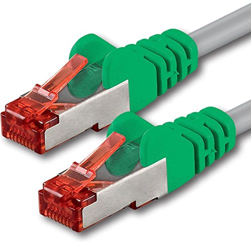 1aTTack - Cable de Red SFTP PIMF con 2 Conectores RJ45 (categoría 6) Crossover - 1 Pieza 1m
