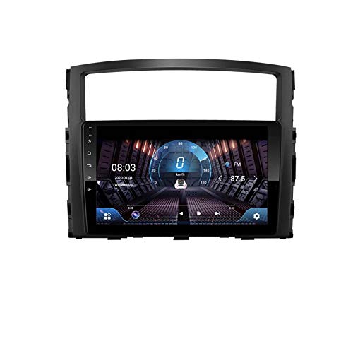 4G + 64G IPS 2.5D 36DSP Android 9.1 2 Din Car DVD Player Multimedia Player GPS Para Mitsubishi Pajero V97 2006-2014 Navigatio Radio STEREO(Size:ocho núcleos,Color:WIFI：2GB+32GB)