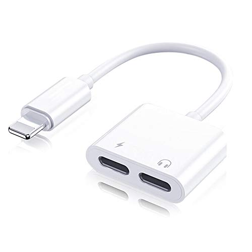 5 en 1 Adaptador de Auriculares para iPhone Convertidor de Accesorios para Auriculares de Doble Conector Compatible con iPhone 12/11/XS/XR/X/7P/8P Conector Plug and Play para Todos los Sistemas iOS 5 en 1 Adaptador de Auriculares para iPhone Convertidor de Accesorios para Auriculares de Doble Conector Compatible con iPhone 12/11/XS/XR/X/7P/8P Conector Plug and Play para Todos los Sistemas iOS
