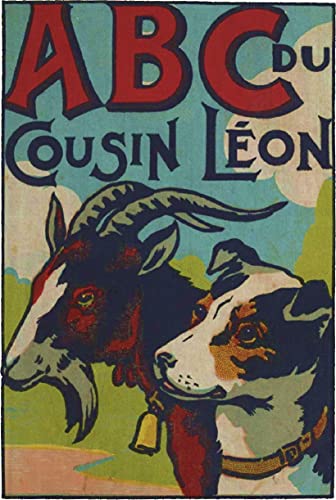 ABC du cousin de Léon - Alphabet: D’après ABC du cousin Léon Livre tissu Paru en 1915 (French Edition)