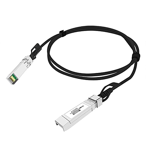 [Actualizado]10G SFP+ Cable de 1,5 metros, 10Gbps SFP Twinax Direct Attach SFP-H10GB-CU1.5M UC-DAC-SFP+ compatible con Cisco Juniper Ubiquiti