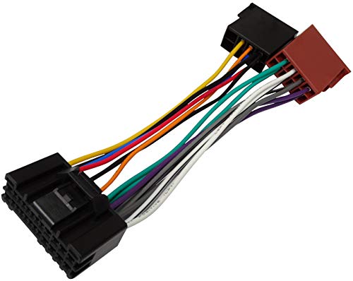 AERZETIX - Adaptador Cable - Enchufe ISO - para autoradio de Coche vehículos - C12028