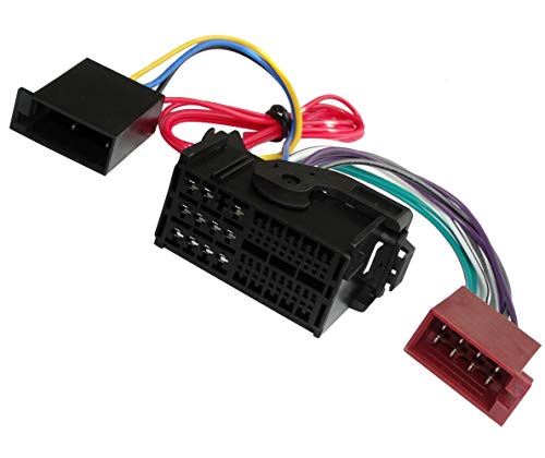 AERZETIX: Adaptador Cable Enchufe ISO para autoradio Original de Coche vehículos C41261