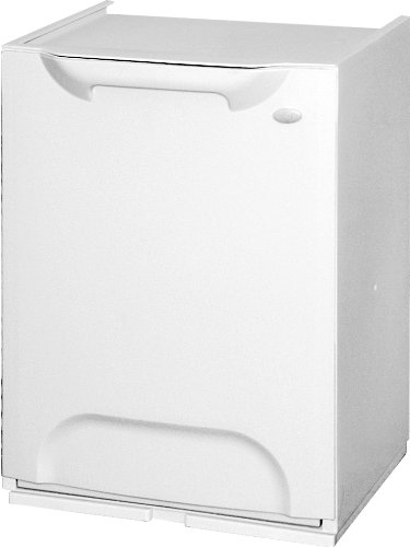 Art Plast R34 - Cubo dereciclaje de plástico apilable, color blanco