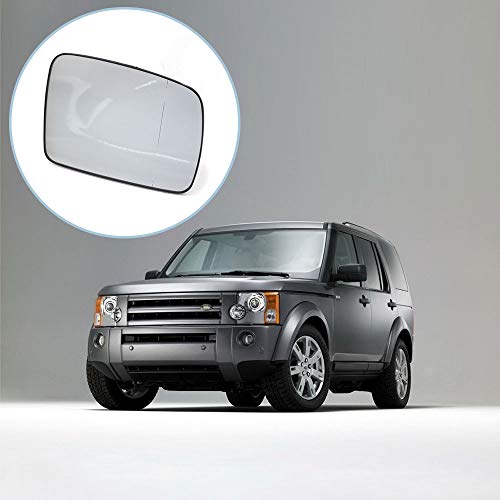 Asdomo Espejo retrovisor izquierdo y derecho de cristal para Land Rover Discovery Range Rover Vogue Freelander 2