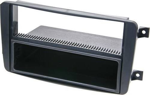 Audioproject A219 - Marco de montaje para radio de coche para Mercedes Clase C W203 S203 CLK A209 Viano Vito 2000 – 2006, marco de montaje con compartimento, color negro Audioproject A219 - Marco de montaje para radio de coche para Mercedes Clase C W203 S203 CLK A209 Viano Vito 2000 – 2006, marco de montaje con compartimento, color negro