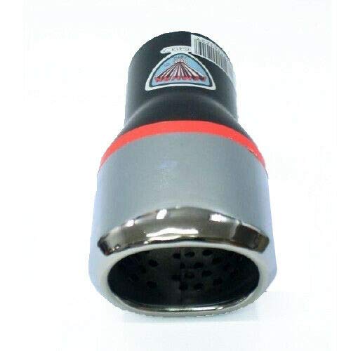 Autohobby 246 - Embellecedor de escape universal de acero inoxidable hasta 40 mm de diámetro A B C G D H J CC 3 4 5 6 7 cromo