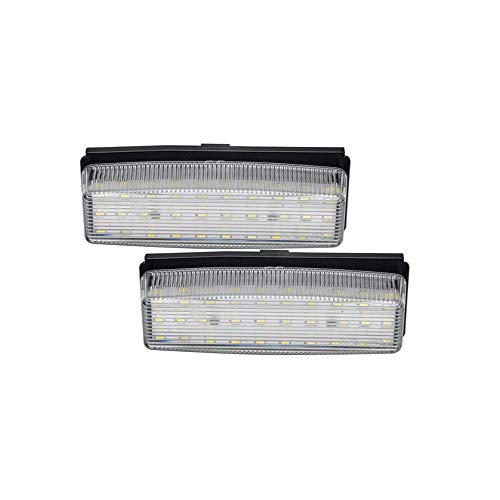 AutoStyle V-030508 - Juego de luces LED para matrícula para MX-5 NC (modelos de 2006 a 2015)