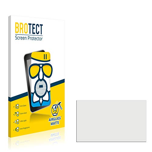 BROTECT Protector Cristal Mate Compatible con Seat Leon 5F 2018 Media System Plus 2016 8" Protector Anti-Reflejos Vidrio, AirGlass