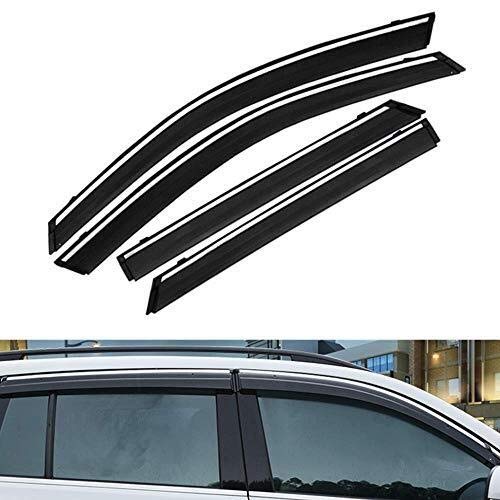 Coche Deflectores De Viento Compatible Con Fo-rd Kuga 2017 2018 2019, De La Puerta Lateral Del Viento Deflectores De Viento Visera Lluvia Escudos Guardia Cubiertas De Salida Del Protector Externo Fit Coche Deflectores De Viento Compatible Con Fo-rd Kuga 2017 2018 2019, De La Puerta Lateral Del Viento Deflectores De Viento Visera Lluvia Escudos Guardia Cubiertas De Salida Del Protector Externo Fit