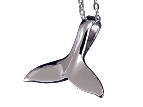 Colgante NicoWerk de plata, de cola de delfín, cola de ballena liso, colgante marino para ella de plata 925, cadena con colgante de plata 925 SAN147 Colgante NicoWerk de plata, de cola de delfín, cola de ballena liso, colgante marino para ella de plata 925, cadena con colgante de plata 925 SAN147