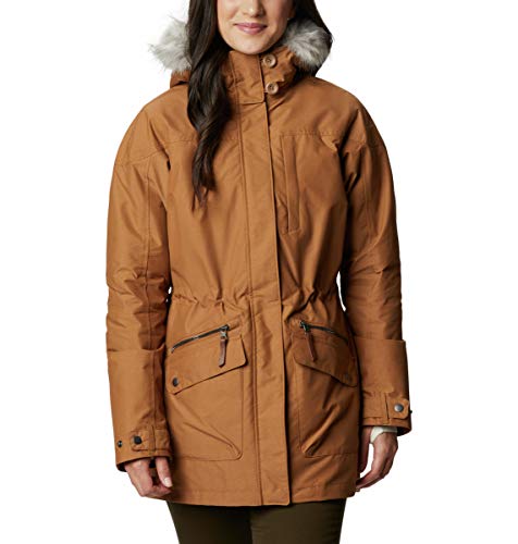 Columbia Carson Pass IC Jacket Chaqueta Interchange con Forro extraíble, Mujer, elk, M