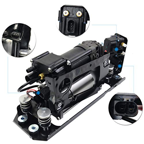 Compresor de suspensión neumática con soporte y bloque de válvulas para F07 535i 550i GT F01 F02 740Li 750Li 760Li Alpi-na B7 3.0L 4.4L 37206784137 Compresor de suspensión neumática con soporte y bloque de válvulas para F07 535i 550i GT F01 F02 740Li 750Li 760Li Alpi-na B7 3.0L 4.4L 37206784137