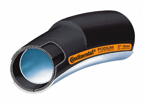 Continental Schlauchreifen-Rennrad Podium TT Tubular, Unisex, Negro, 28" x 22 mm