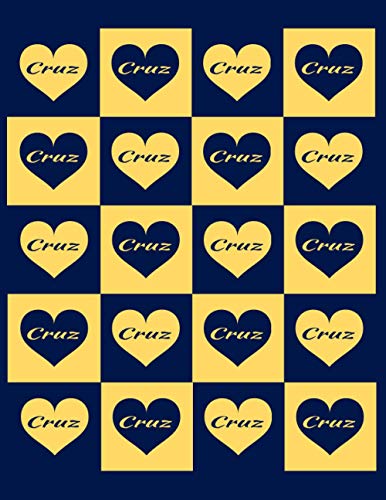 CRUZ: Beautiful Cruz Present - Perfect Personalized Cruz Gift (Cruz Notebook / Cruz Journal)