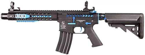 CyberGun Airsoft Rifle 180771 Colt M4 Blast Blue Fox/Material: Metal/Color Negro/eléctrico (0,5 Julios) / Semi-Full Automatic
