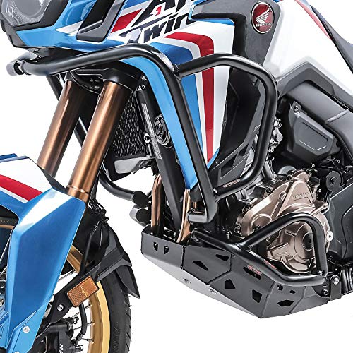 Defensas con Cubre Carter para Honda Africa Twin 1000 16-19 Motoguard Negro