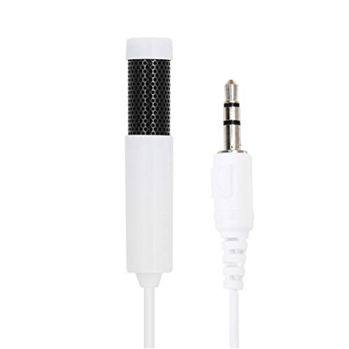 Diaod Micrófono de Condensador USB de 3,5 mm Mini micrófono de Audio de Estudio portátil para Ordenador portátil Micrófono de Condensador USB (Color : Black, Size : Style One)