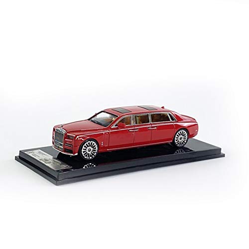 DXZJ 1:64 para Rolls Royce Phantom Modelo De Coche Fundido A Presión (Color : Red, Size : 2)