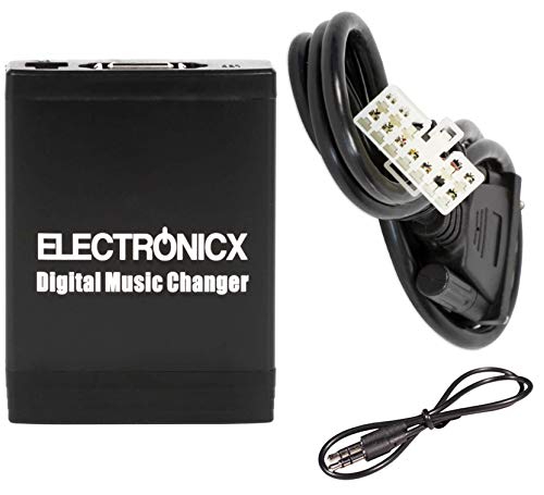 Electronicx Elec-M06-TOY1 Adaptador de Musica para Coche USB SD AUX MP3 Cambiador CD para Toyota Lexus 5+7 Pines Grandes