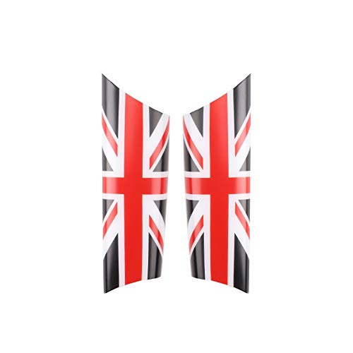 Embellecedor adhesivo de plástico ABS para puerta interior de Mini Cooper JCW ONE S R55 Clubman R56 Hatchback R57 Cabrio R58 Coupé R59 Roadster (Union Jack Negro & Red) Embellecedor adhesivo de plástico ABS para puerta interior de Mini Cooper JCW ONE S R55 Clubman R56 Hatchback R57 Cabrio R58 Coupé R59 Roadster (Union Jack Negro & Red)