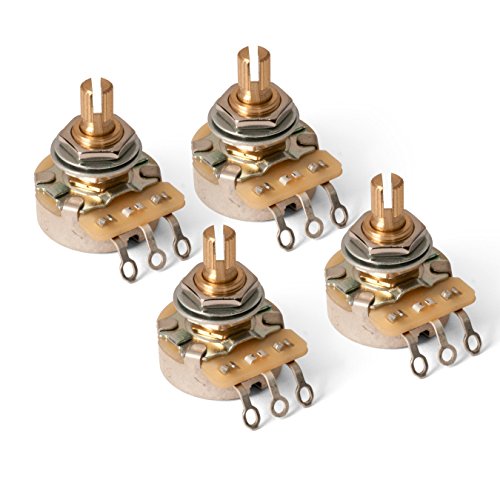 Emerson Custom Pro Potenciómetro 250K A250K Audio Logarítmico 3/8" 24mm Base Eje Partido (Pack de 4 Unidades) Emerson Custom Pro Potenciómetro 250K A250K Audio Logarítmico 3/8" 24mm Base Eje Partido (Pack de 4 Unidades)
