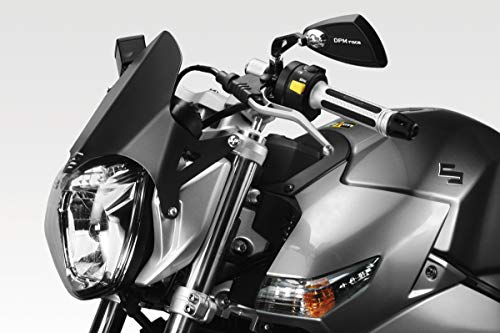 GSR600 2006/10 - Kit Carenabris 'Aluextreme' (R-0586B) - Parabrisas Lunas Cúpula de Aluminio - Tornillería Incluido - Accesorios De Pretto Moto (DPM Race) - 100% Made in Italy