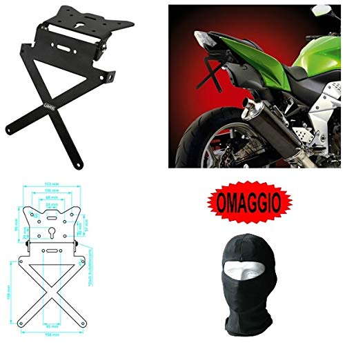 Honda CRF 450 R 2001-2019 Soporte para matrícula para Moto Bombilla X-Plate 90144 Ajustable Deportivo Universal no específico 270 x 200 x 40 mm