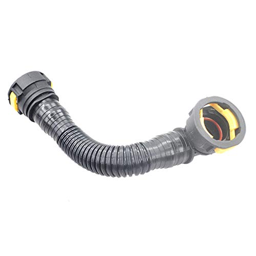 Hsmin Motor de Coche Carteles de ventilación Tubo de ventilación Pipa de Aceite Ajuste para Peugeot 106 306 Partner Fit para Citroen Saxo Xsara 1192q5 1192R2 (Color : Black)