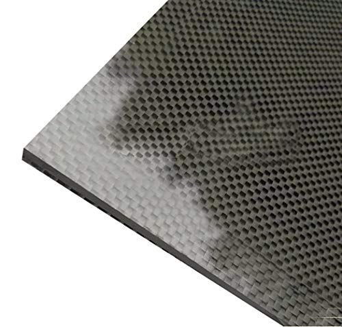 HSTD Acabado Mate Puro de la Armadura de la Tela Cruzada del Panel de la Hoja de la Chapa de la Fibra de Carbono 3k Reflective Plain Weave