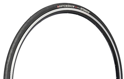 HUTCHINSON Fahrrad Reifen Intensive 2 // Alle Größen, Dimension:25-622 (28×1,00´´) 700×25C, Ausführung:Schwarz. Faltreifen. HardSkin