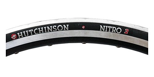 HUTCHINSON Fahrrad Reifen Nitro 2 // Alle Größen, Dimensiones:23-622 (28´´) 700×23C, Variante:Schwarz/weiß. Drahtreifen