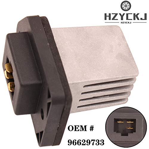 HZYCKJ Resistor del control de la fan del motor del módulo del regulador de la velocidad del ventilador del coche OEM # 96629733