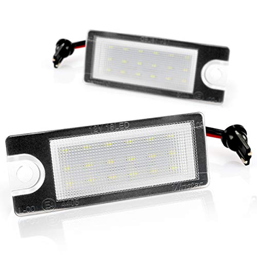 Iluminación LED para matrícula, con homologación Canbus Plug & Play V-03250