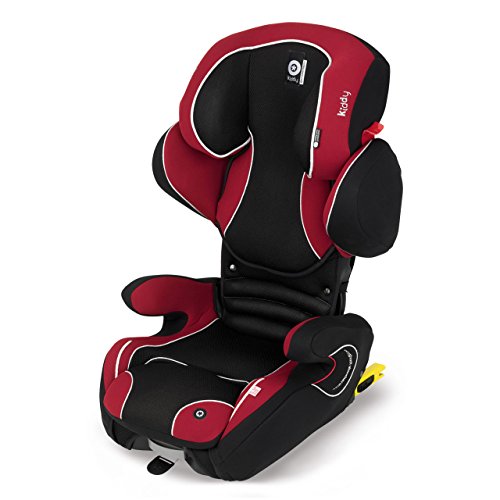 Kiddy 10525061 erfix Pro Asiento Infantil para coche, Isofix, Grupo 2/3 (15 – 36 kg, aprox. 4 años de 12 años). negro dunkelrot - rumba Kiddy 10525061 erfix Pro Asiento Infantil para coche, Isofix, Grupo 2/3 (15 – 36 kg, aprox. 4 años de 12 años). negro dunkelrot - rumba