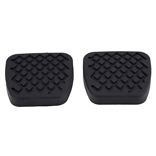 KIMISS 1 par de Cubierta de goma para freno y pedal de embrague Funda del pedal del coche KIMISS 1 par de Cubierta de goma para freno y pedal de embrague Funda del pedal del coche