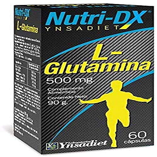 L-Glutamina| Suplemento Deportivo| Ayuda al Crecimiento de los Músculos| Mayor Resistencia| Protege tus Músculos| Recuperación Muscular Saludable| 30 Cápsulas