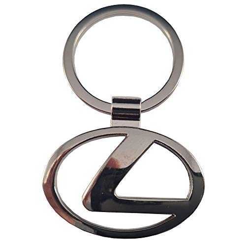 Ludostreet Llavero de Metal Compatible con Marcas de Coche (Lexus)