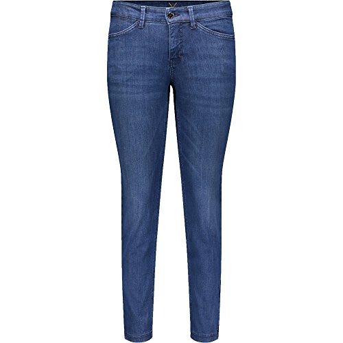 MAC Jeans Dream Chic Vaqueros Slim, Azul (Mid Blue Commercial D657), 44W x 27L para Mujer
