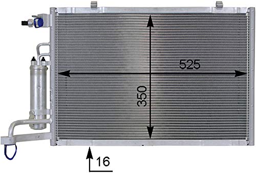 Mahle AC 8 000P Condensador A/C