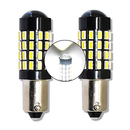 MCK Auto - H6W BAX9s LED CanBus Conjunto de bombillas blancas muy claras y sin errores compatibles con F30 F31 F34 Reemplazo para bombillas amarillas - Transforme su coche