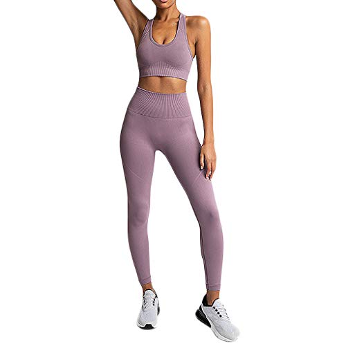 MEIbax Fitness Running Deportes Talle Alto Tank Top Pantalones Yoga Conjuntos de Deporte Mujer 2 Piezas Conjunto para Mujer Leggings Push Up Pantalones Deportivos Alta Cintura Elásticos MEIbax Fitness Running Deportes Talle Alto Tank Top Pantalones Yoga Conjuntos de Deporte Mujer 2 Piezas Conjunto para Mujer Leggings Push Up Pantalones Deportivos Alta Cintura Elásticos