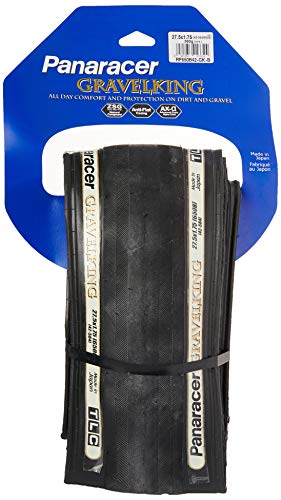 Panaracer Gravel King SK Folding Neumáticos, Unisex, Negro, 27.5 x 1.90-Inch