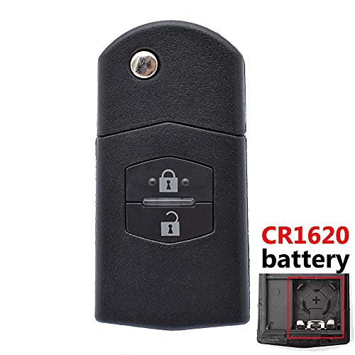 para Mazda Demio 2 3 5 6 M2 M3 M5 M6 CX7 CX9 RX8 MX5 MPV Funda de Repuesto de 2 Botones con Hoja sin Cortar Funda de Mando a Distancia para Coche para Mazda Demio 2 3 5 6 M2 M3 M5 M6 CX7 CX9 RX8 MX5 MPV Funda de Repuesto de 2 Botones con Hoja sin Cortar Funda de Mando a Distancia para Coche