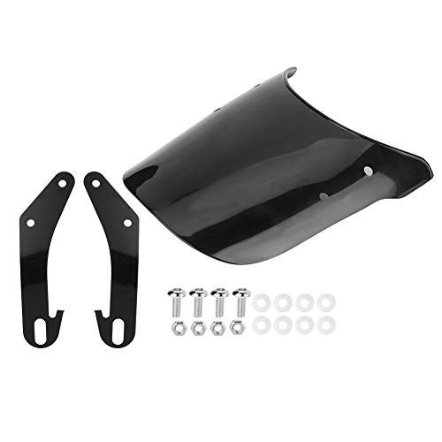 Parabrisas de motocicleta 11,0 * 7,4 * 2,7 pulgadas moto parabrisas y Viento deflectores universal Parabrisas de motocicleta 11,0 * 7,4 * 2,7 pulgadas moto parabrisas y Viento deflectores universal