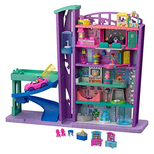 Polly Pocket Centro Comercial de juguete para muñecas Polly Pocket Centro Comercial de juguete para muñecas